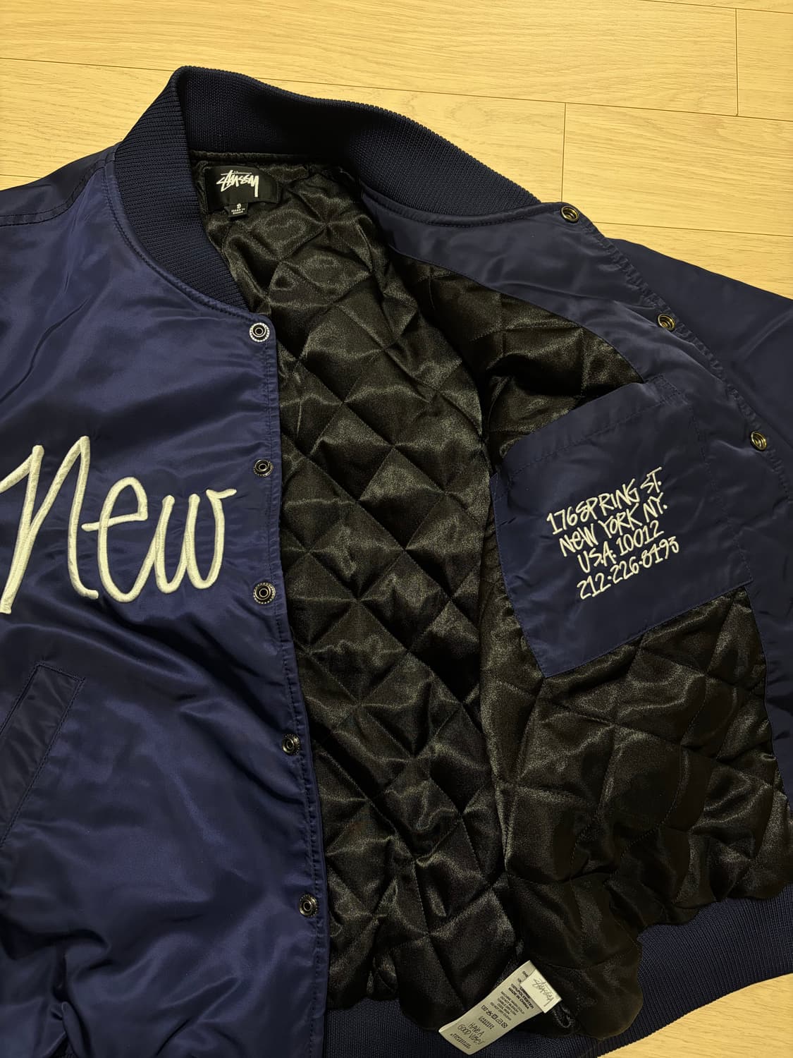 stussy 봄버 자켓 상품이미지3