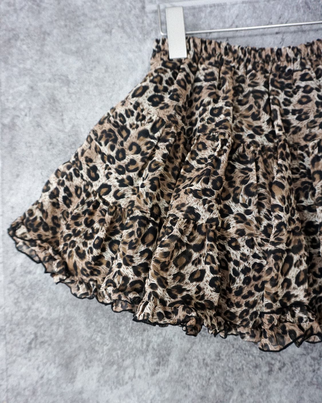 Leopard Skirt Pants 상품이미지3