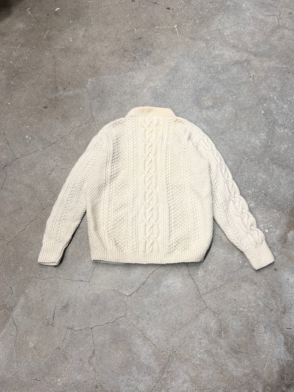 유럽 빈티지  피셔맨 니트 상품이미지3