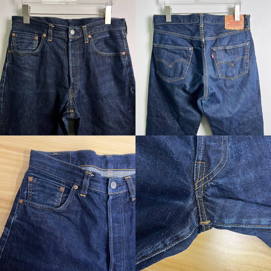 98s LVC Valencia 1947 501XX 데님 팬츠 상품이미지8