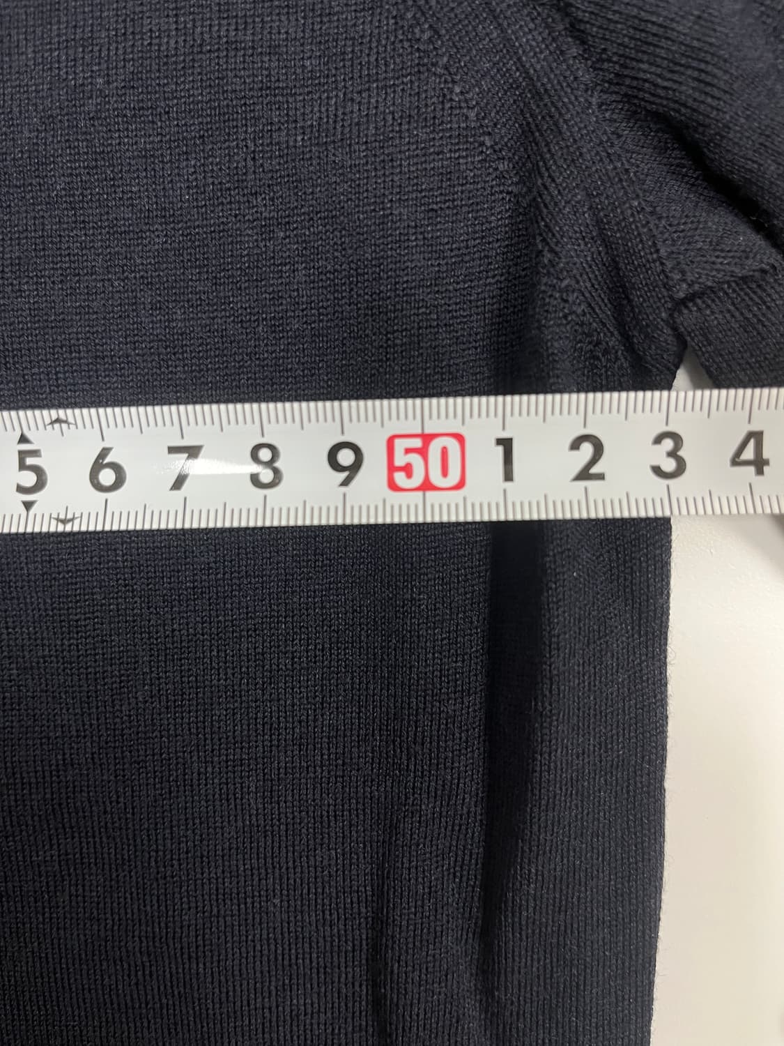 키톤 KITON 울100% 니트 스웨터 XL 네이비(새상품) 상품이미지7