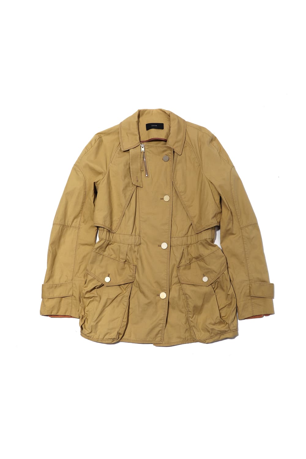 SYSTEM 레이어드 야상 점퍼 size 82 상품이미지1