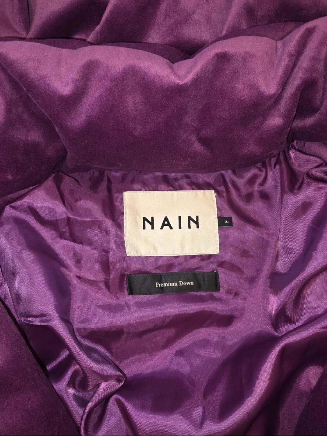 NAIN 오리털 롱패딩 F 상품이미지6