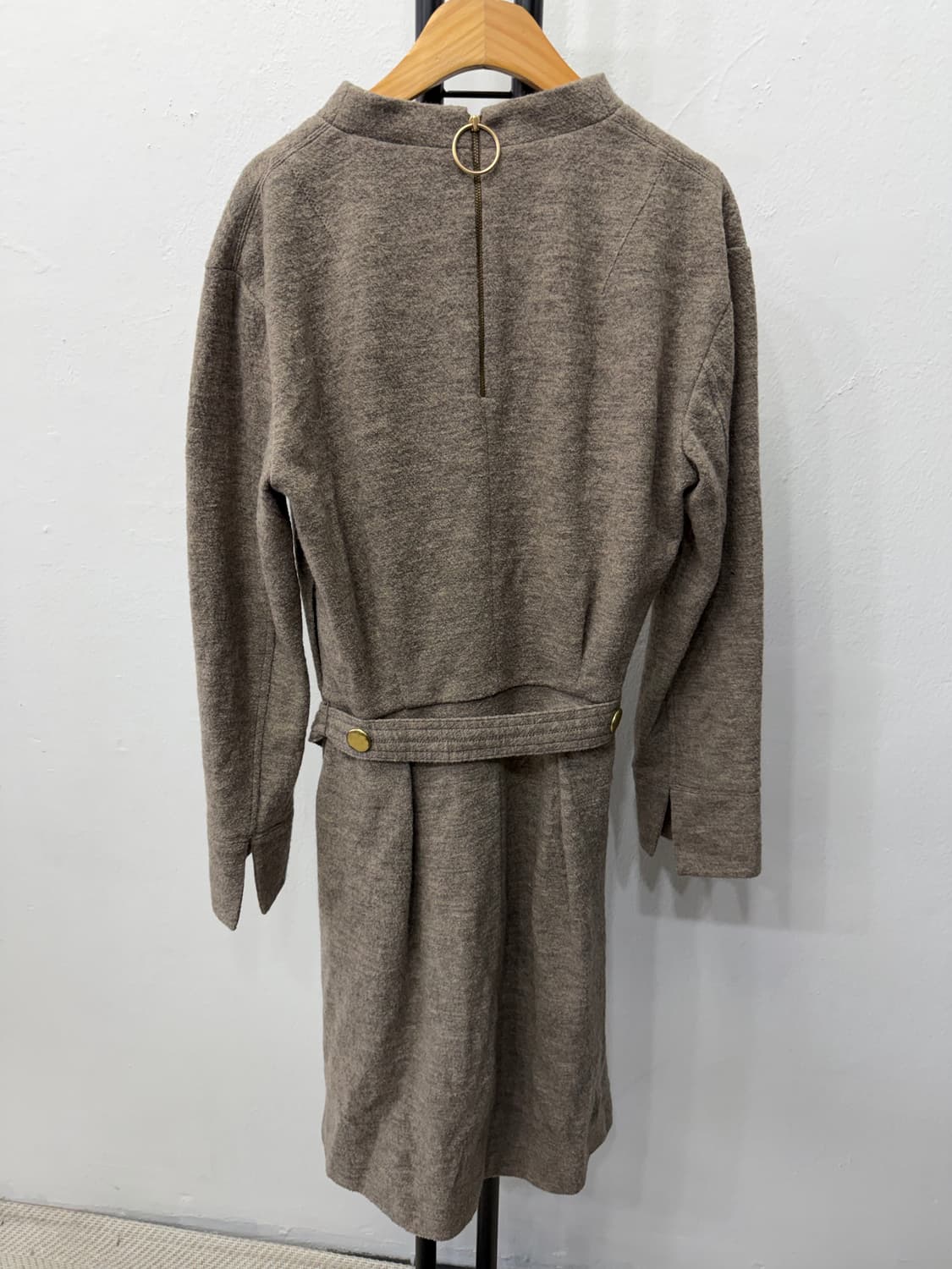 정품) SYSTEM 시스템 한섬 벨티드 니트원피스 82 상품이미지5