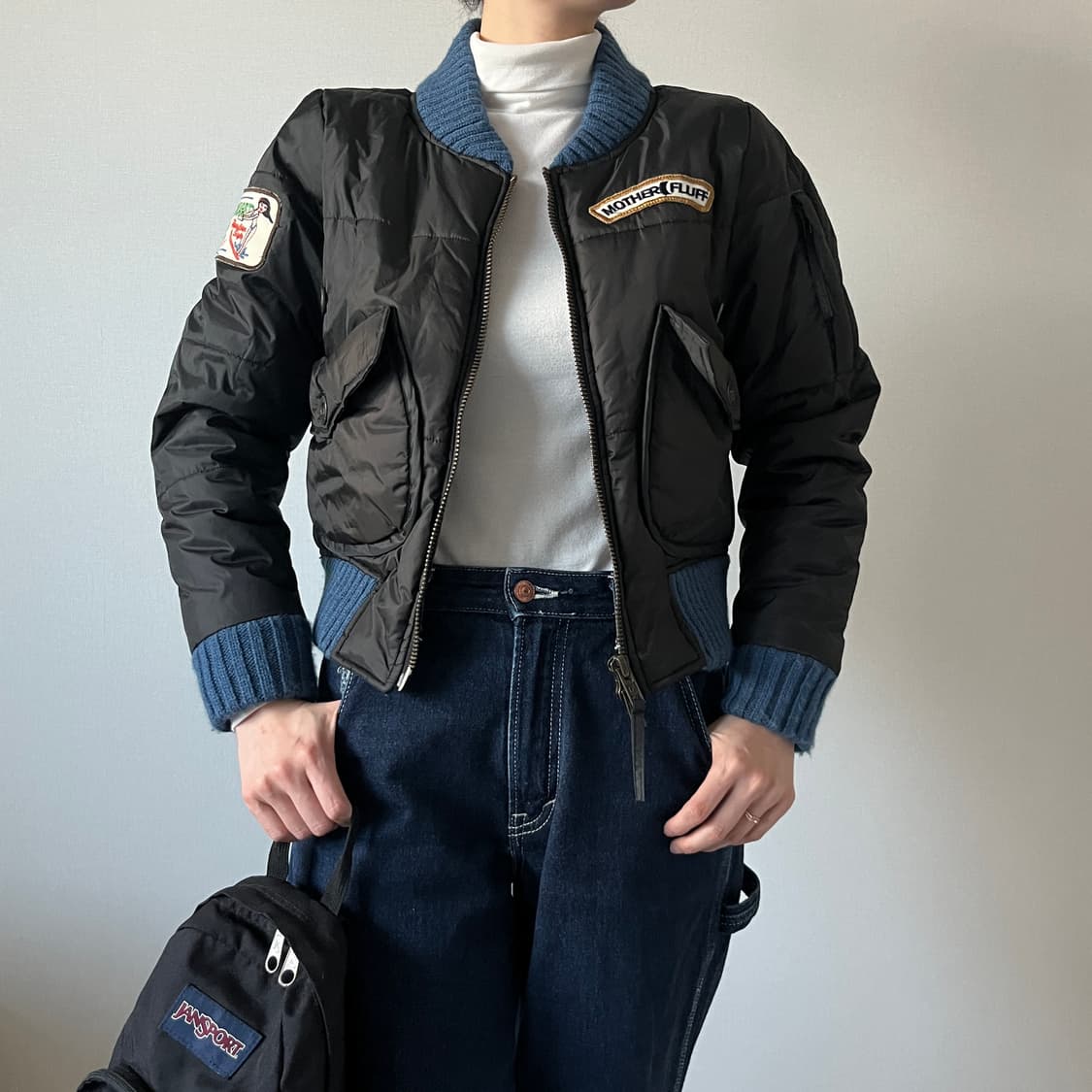 Dsquared2 " Mother Fluff " Bomber Jacket 상품이미지1