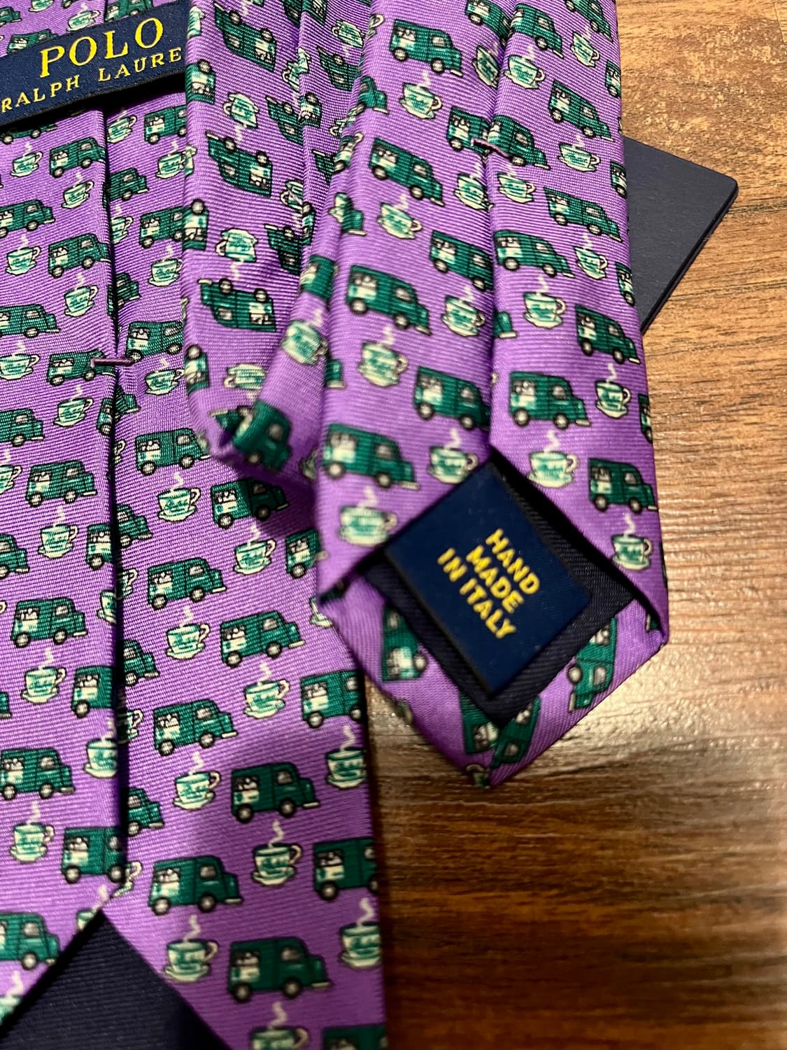 폴로 랄프로렌 랄프스 커피 실크 넥타이 Ralphs Coffee 상품이미지4