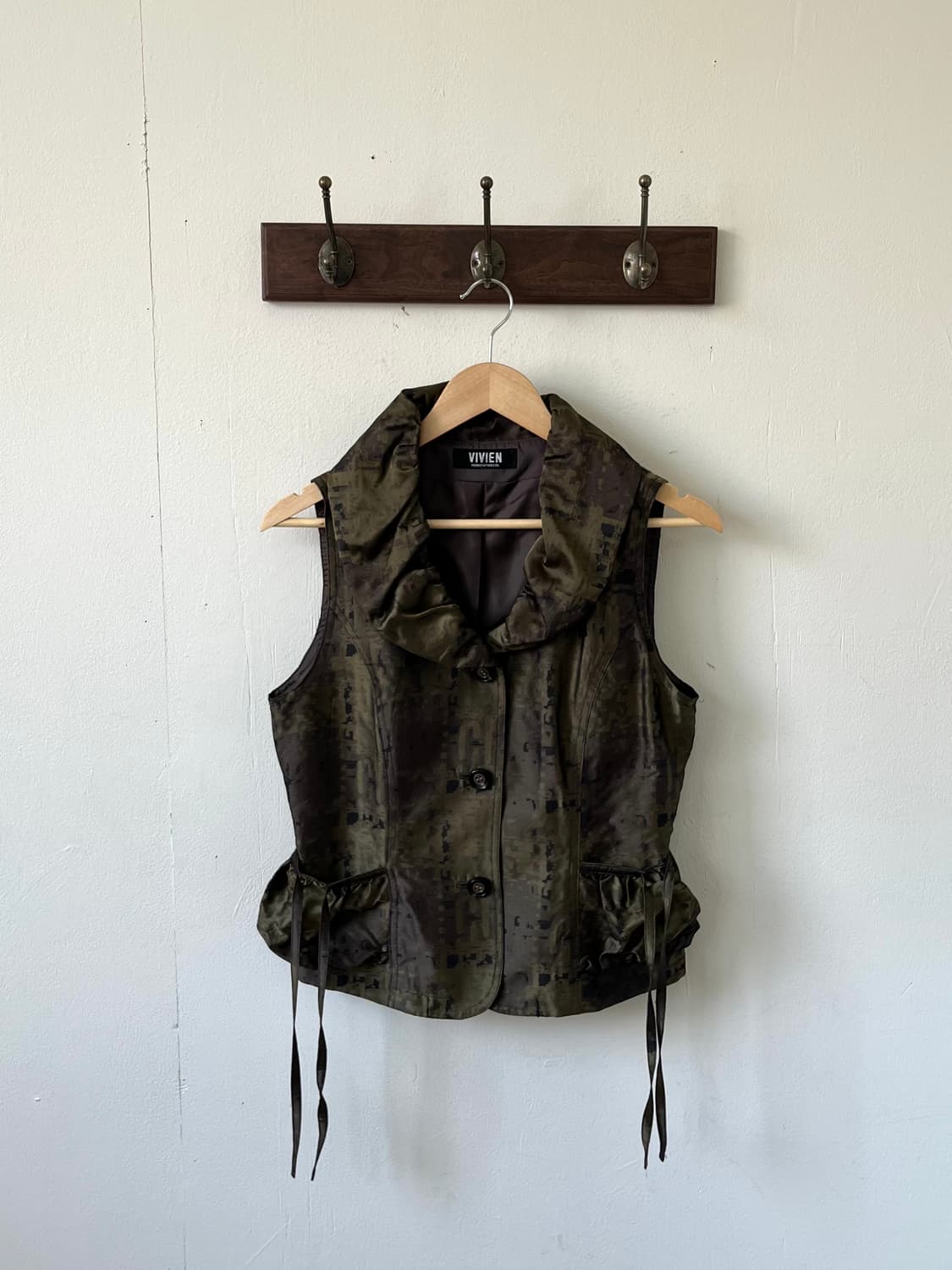VIVIEN 밀리터리 베스트 상품이미지1
