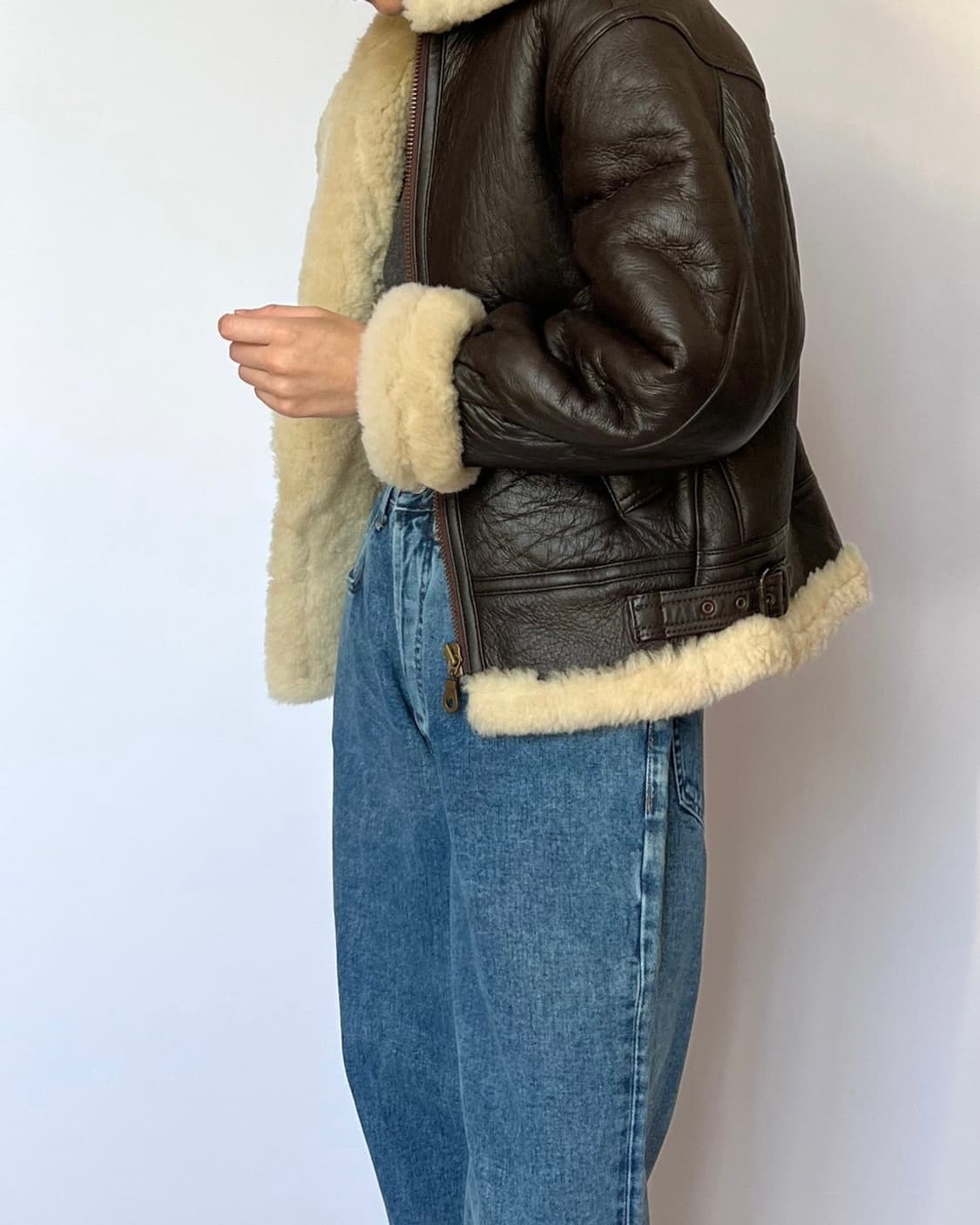TEODEM LEATHER TYPE B-3 FLIGHT JACKET 상품이미지3