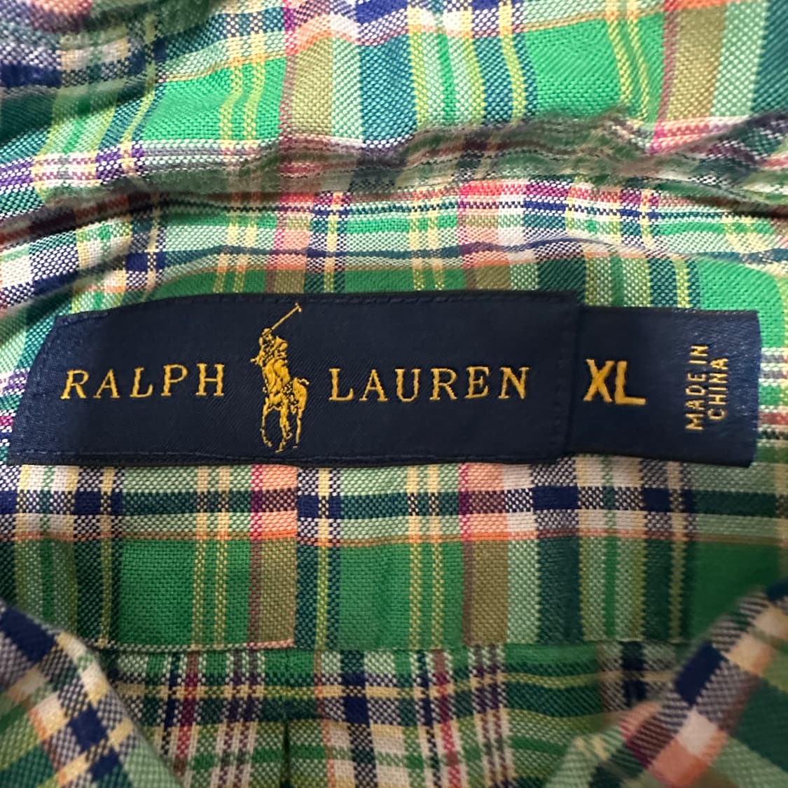 POLO RALPH LAUREN check shirt 상품이미지4