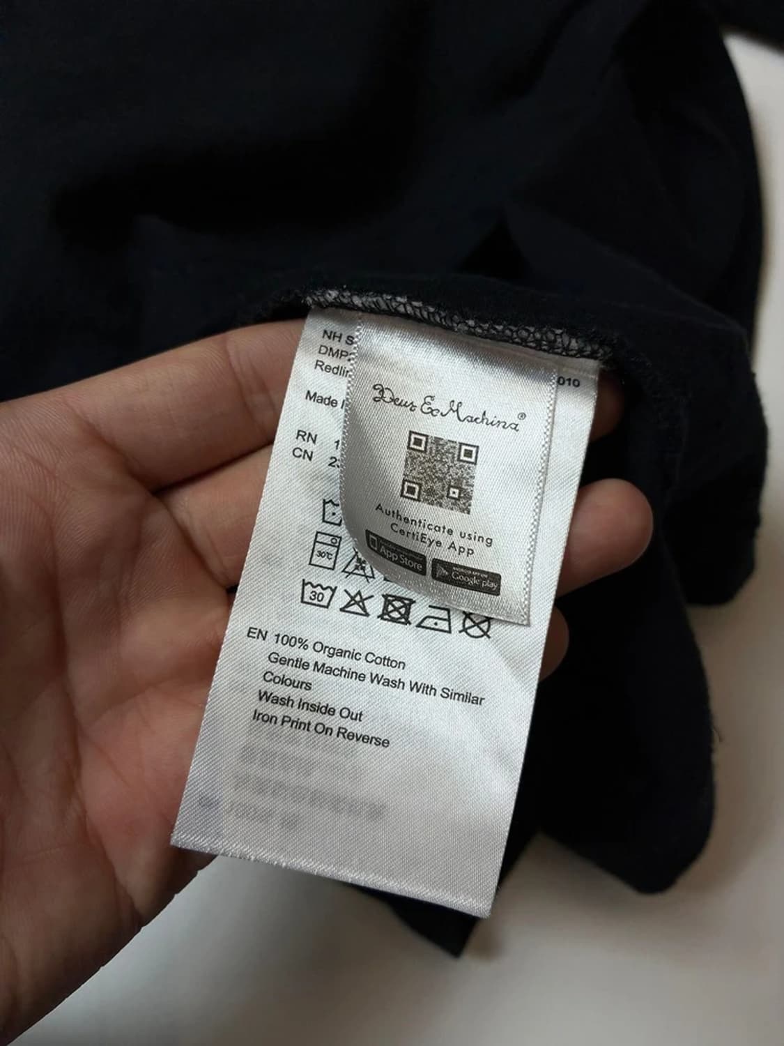 데우스 엑스 마키나 레드라인 코튼 반팔 티셔츠 PN9702 상품이미지8