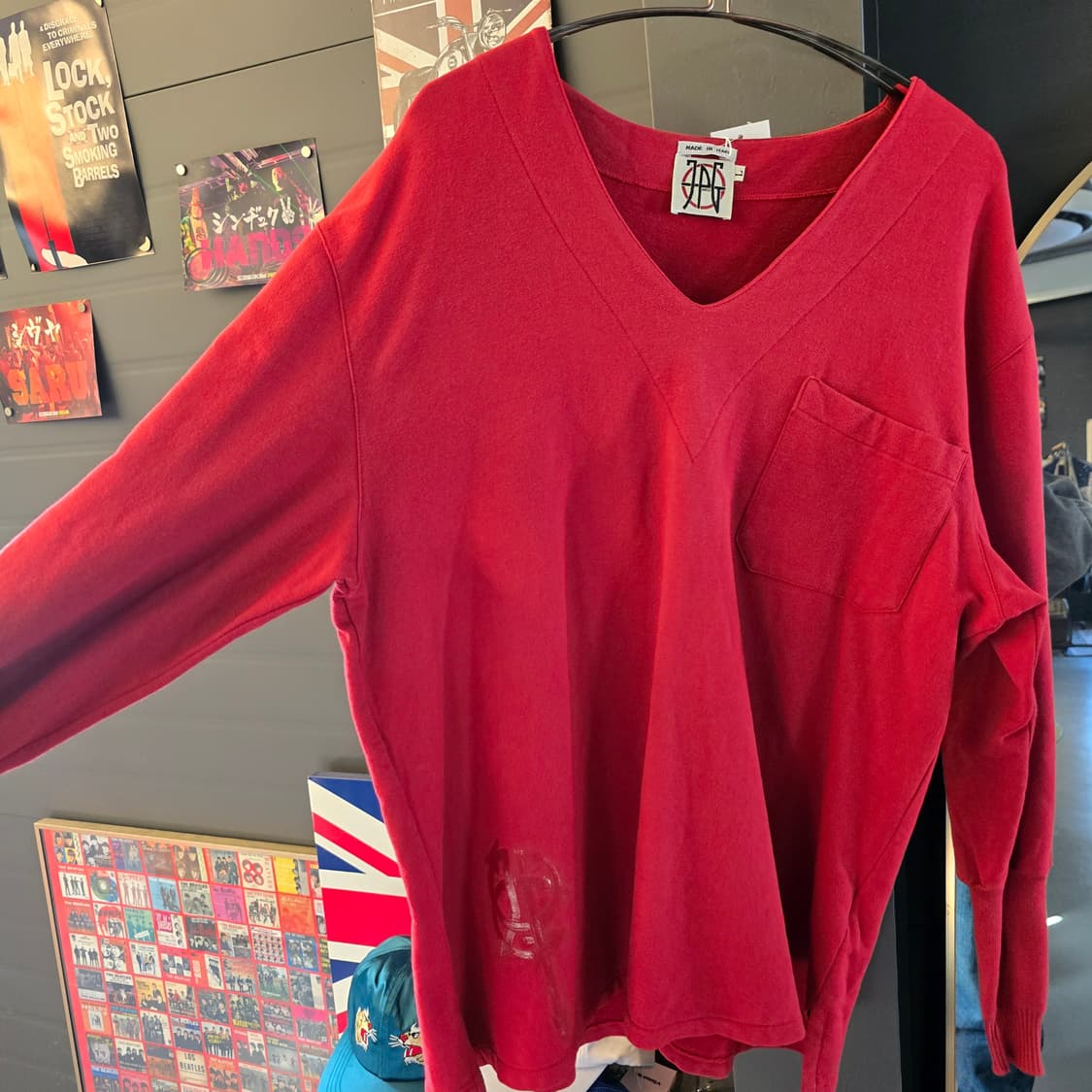 장폴고티에 JPG  V넥 이탈리아 빈티지 면니트 상품이미지3