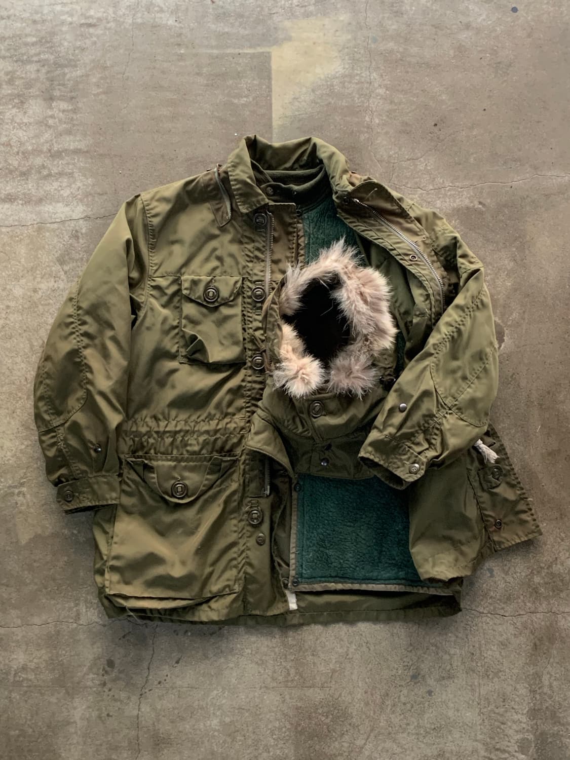 60s 캐나다군 P50 콜드웨더 파카 세트 상품이미지1