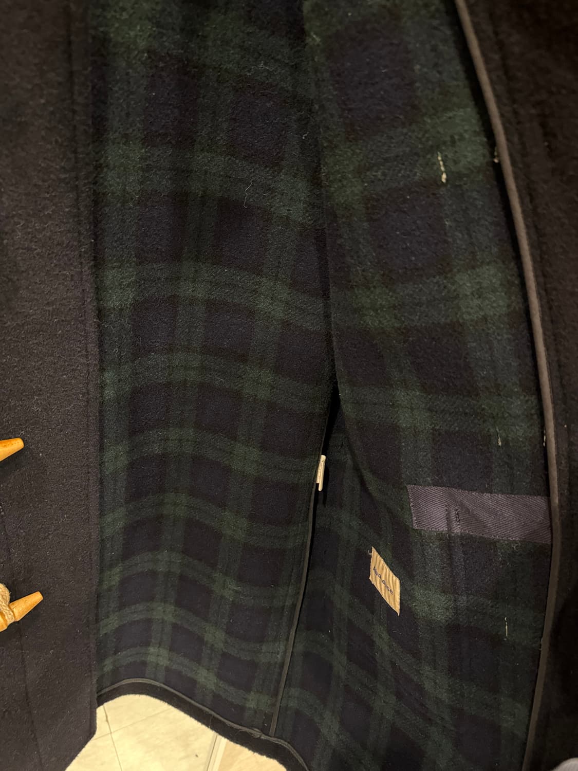 Abahouse 빈티지 울 더플 코트 (made in Japan) 상품이미지6