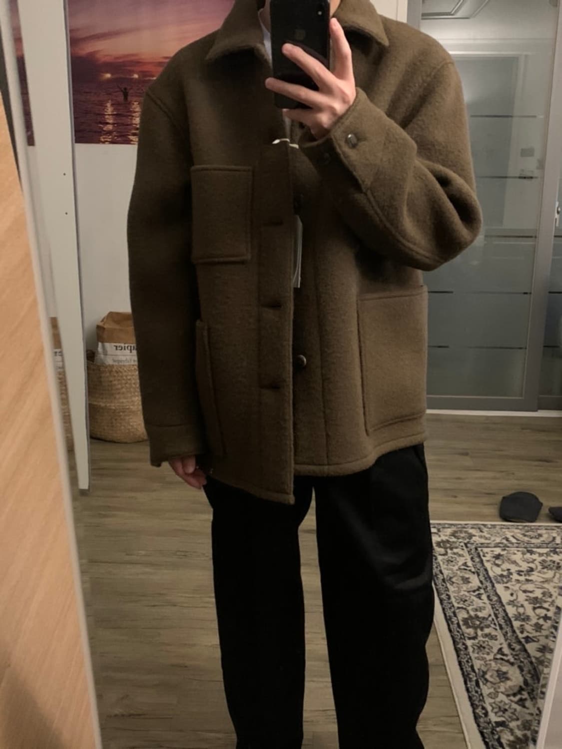 [2] 마카웨어 커버 올 오가닉 멜튼 쟈켓 상품이미지3