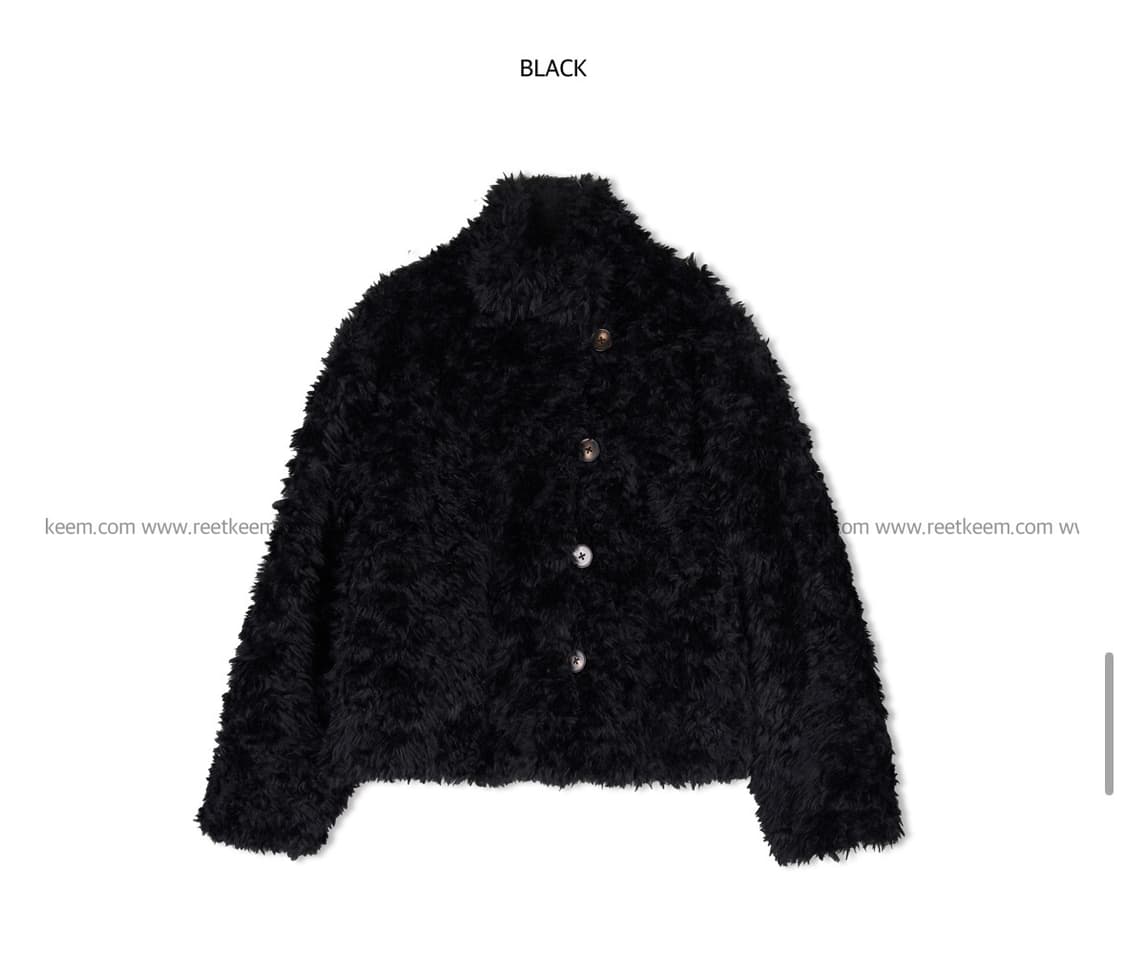 릿킴 퍼자켓 블랙 상품이미지4