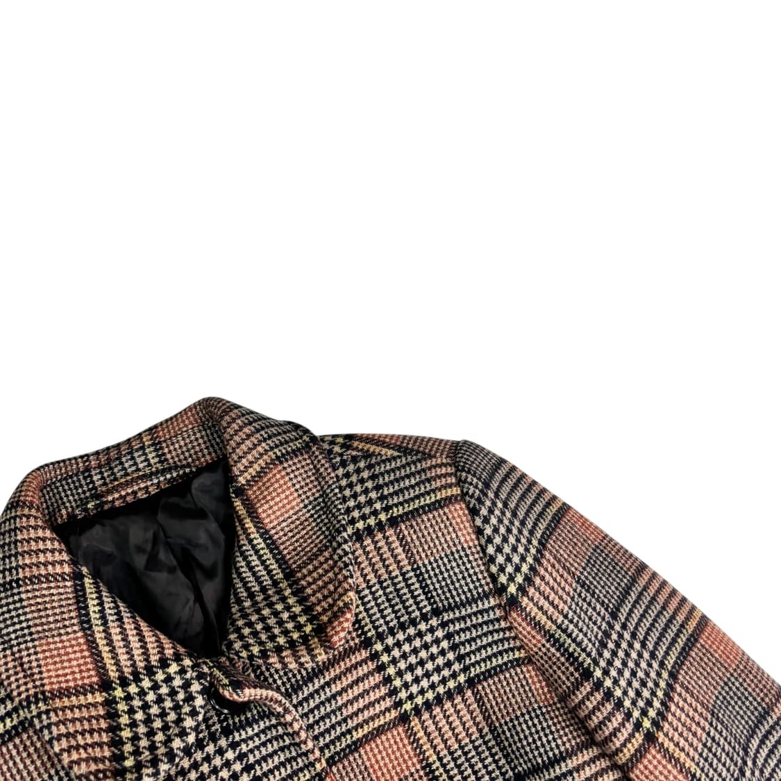 앤아더스토리즈 울 롱 체크 벨티드 코트 상품이미지3