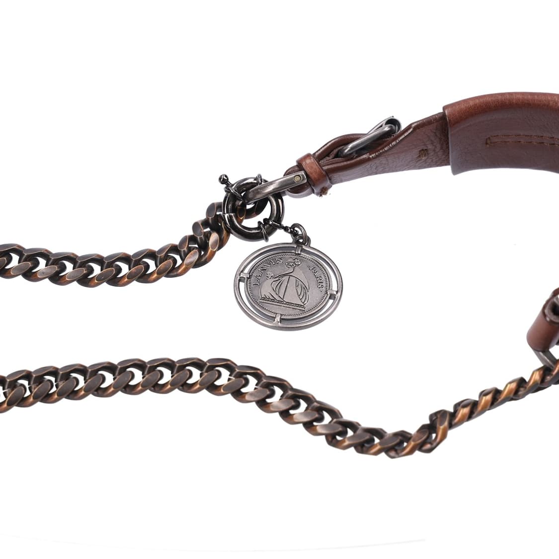 랑방 해피백 레더 브라운 상품이미지9