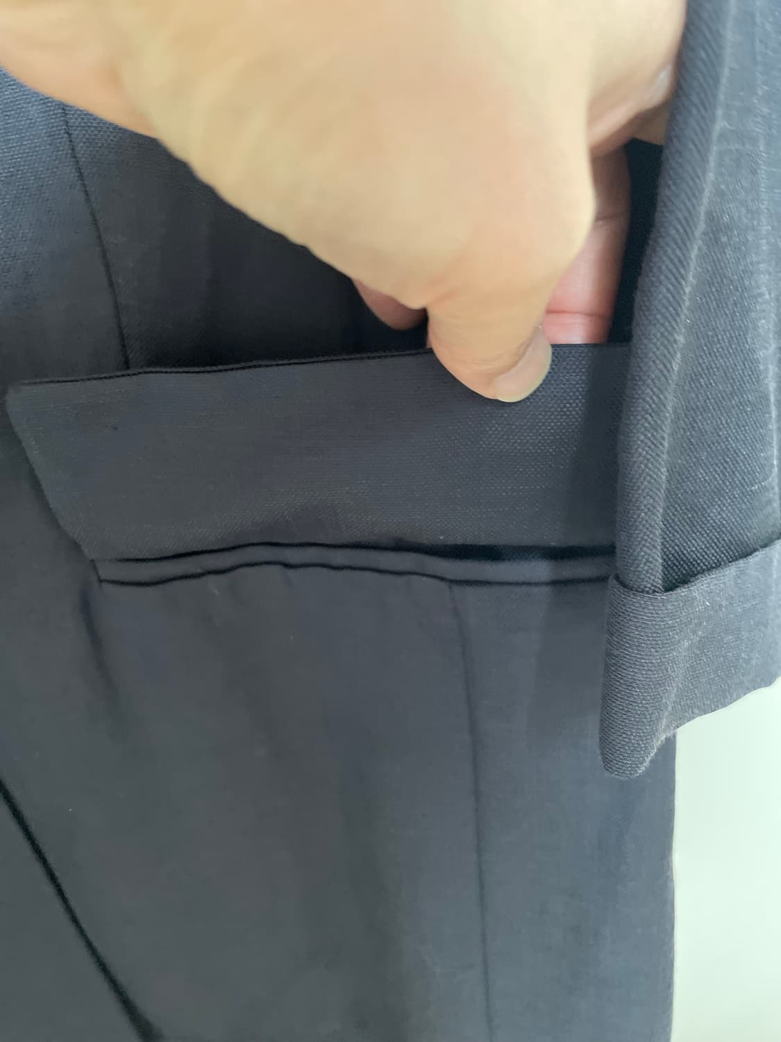 MM6 메종 마르지엘라 네이비 자켓 36 상품이미지4