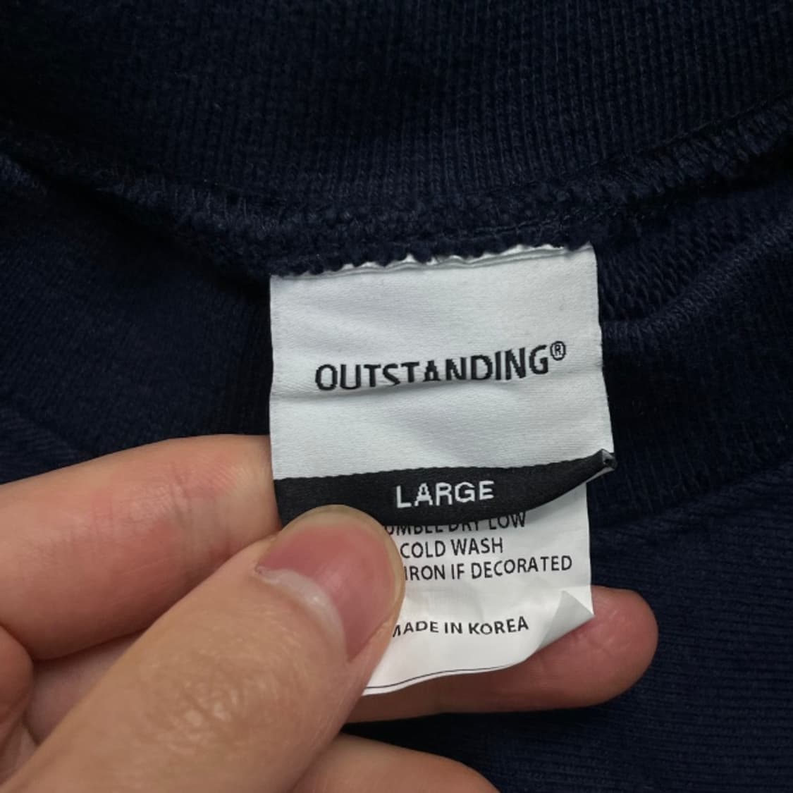 105 아웃스탠딩 맨투맨  상품이미지3