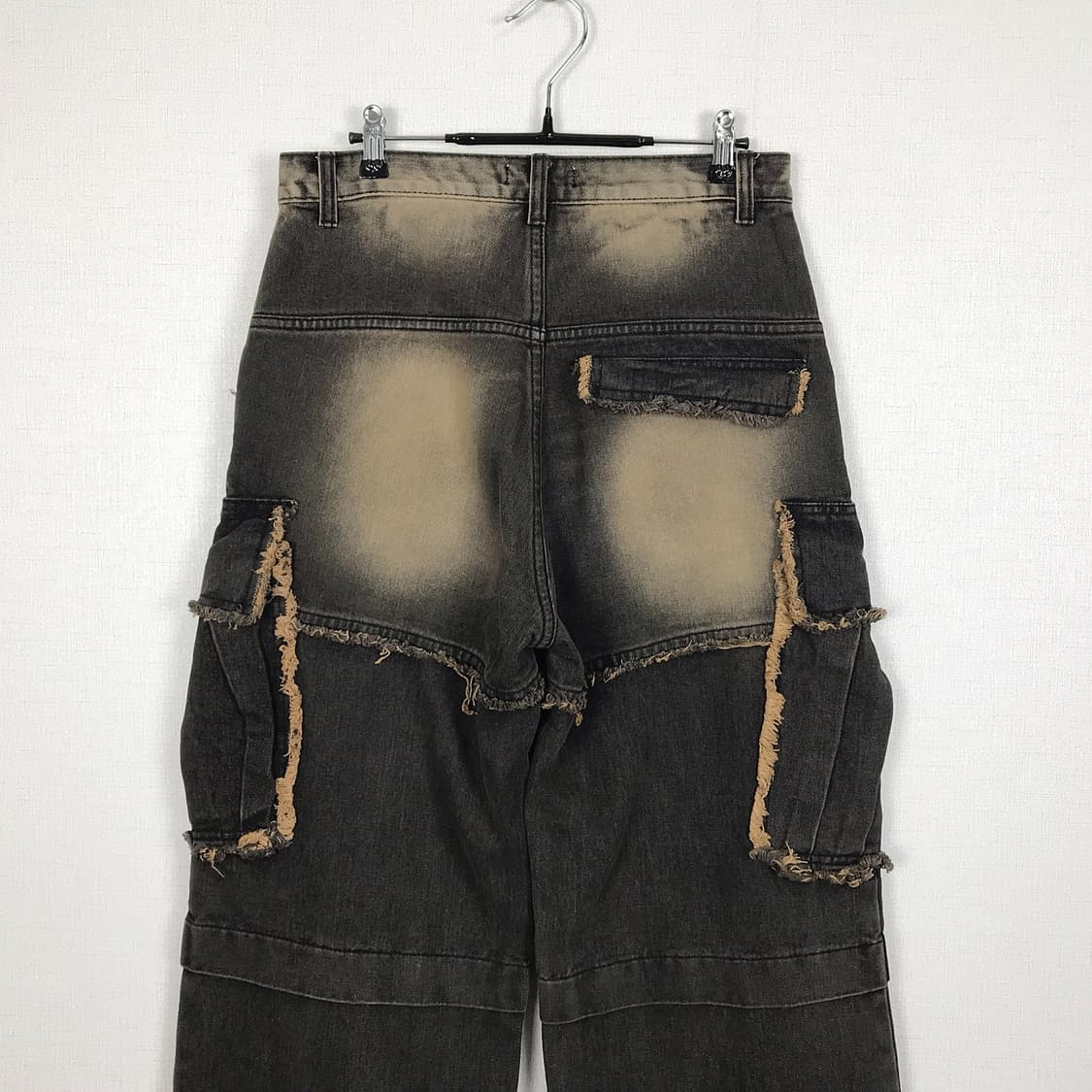 언유즈랩 UNUSED.LAB 와이드 카코 데님 팬츠 남성S 상품이미지5