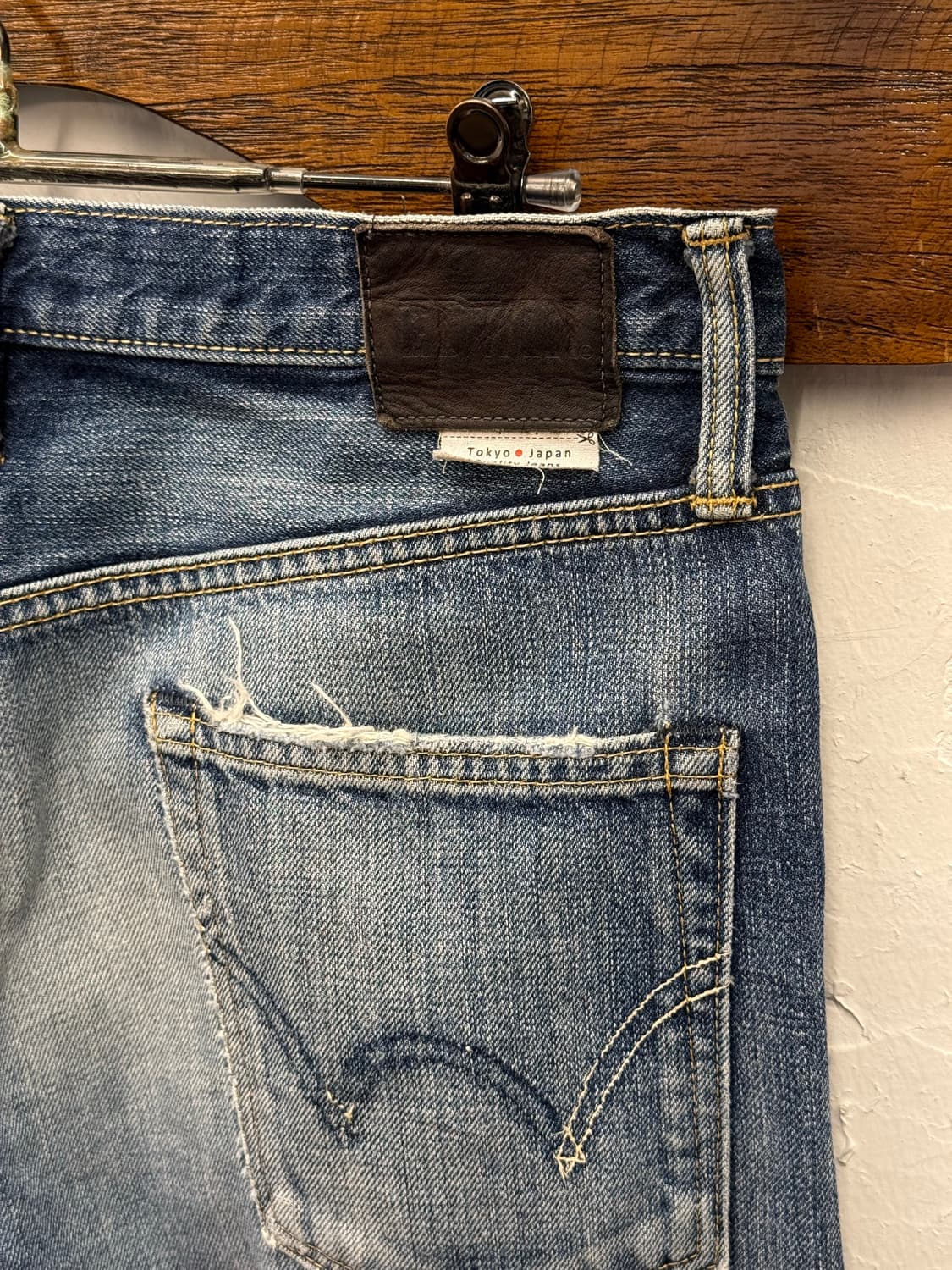 Japan EDWIN Selvedge Straight Denim Pant 상품이미지6