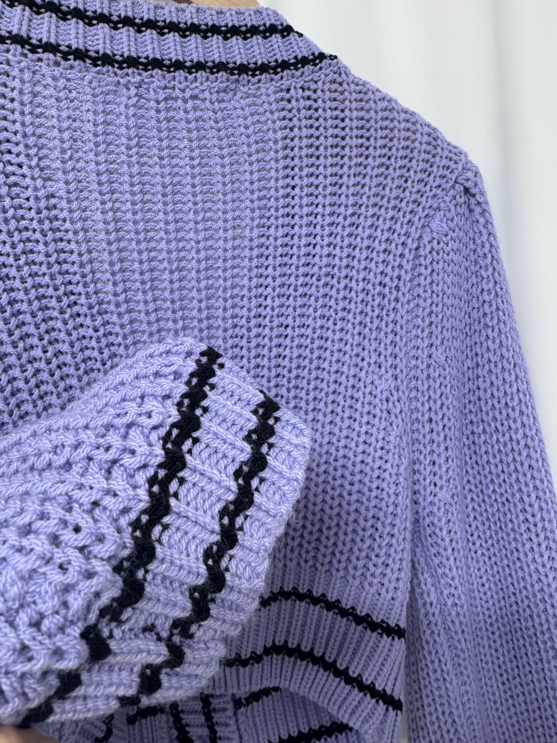 엔돌핀 크롭 니트 가디건 상품이미지7