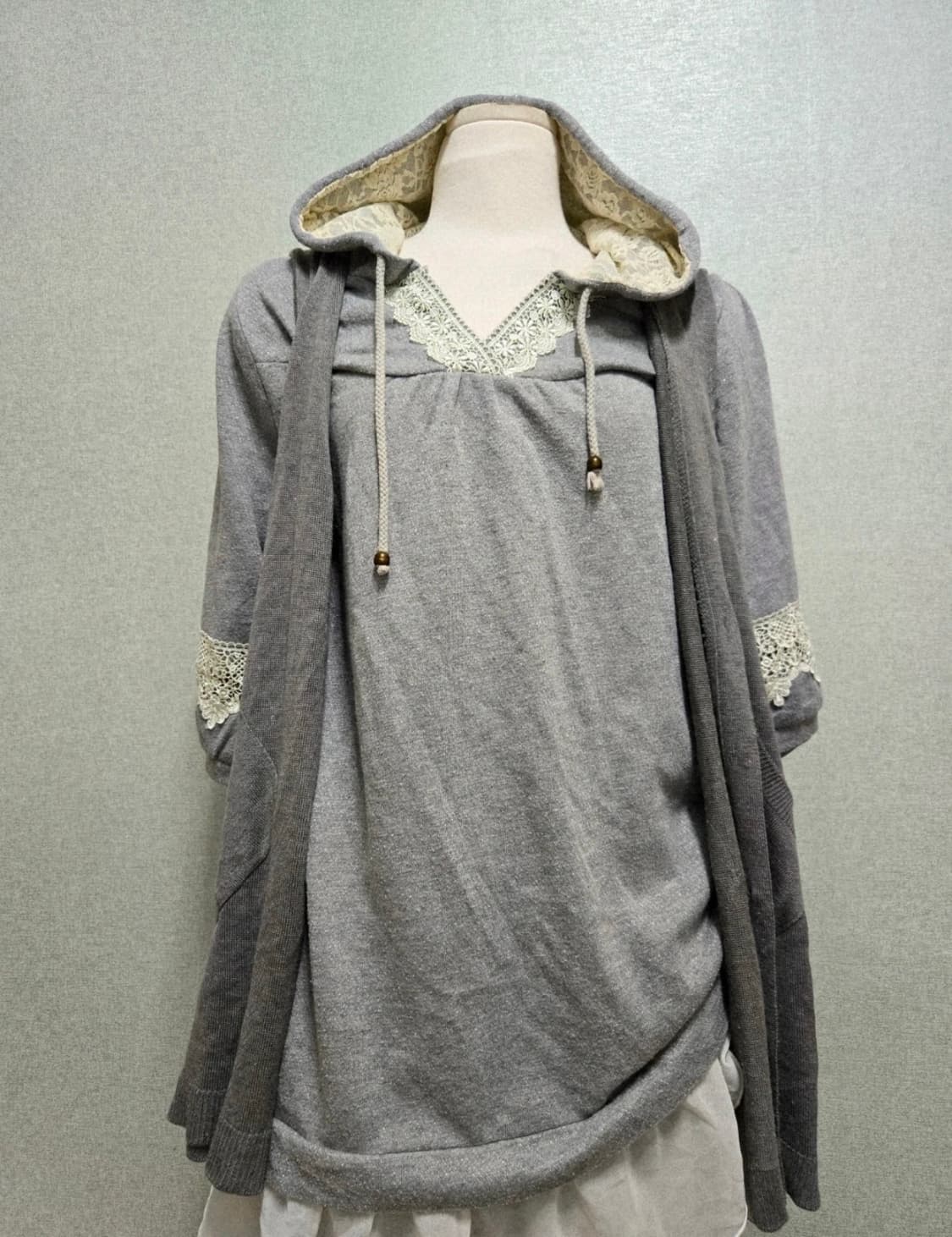 무채색 모리걸 페어리룩 세트 상품이미지2