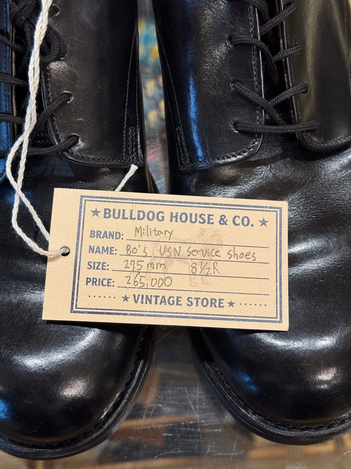 오리지널 80s USN Service Shoes (275,8.5) 상품이미지6