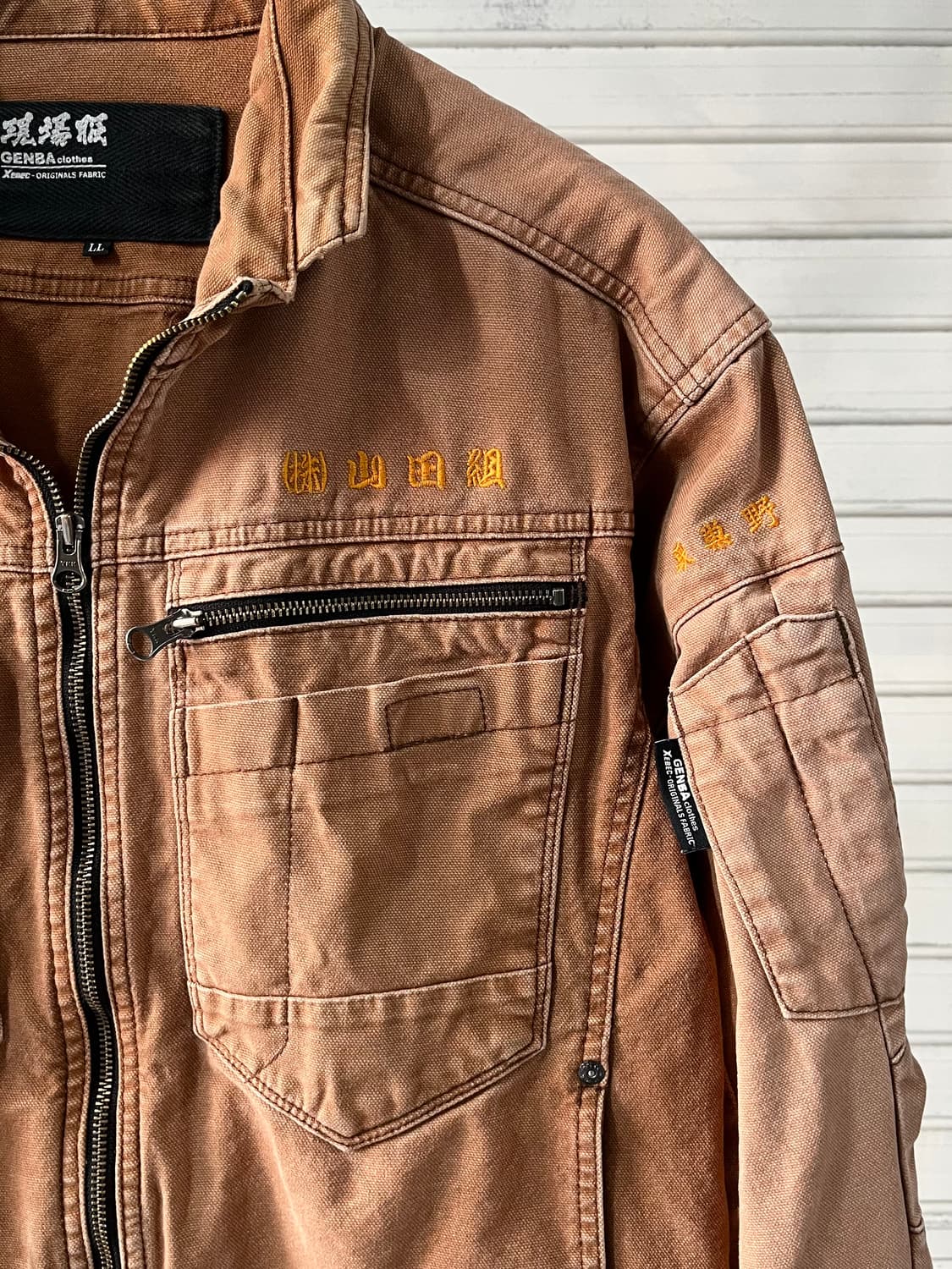 Xebec faded work jacket 상품이미지6