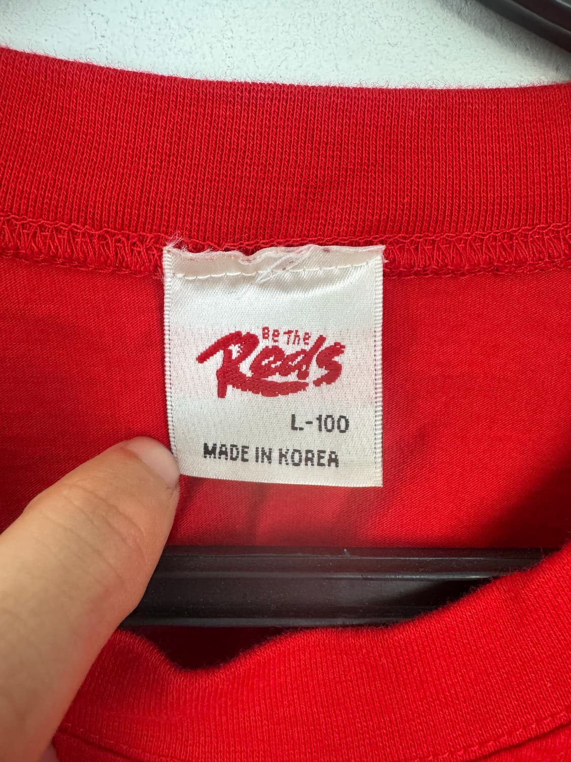 BE THE REDS 2002년 붉은악마 반팔 티셔츠 L 상품이미지2