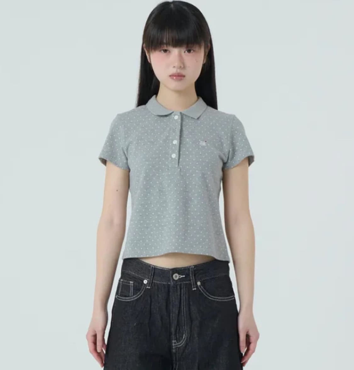 aeae DOT PK T-SHIRTS 그레이 1사이즈 상품이미지1