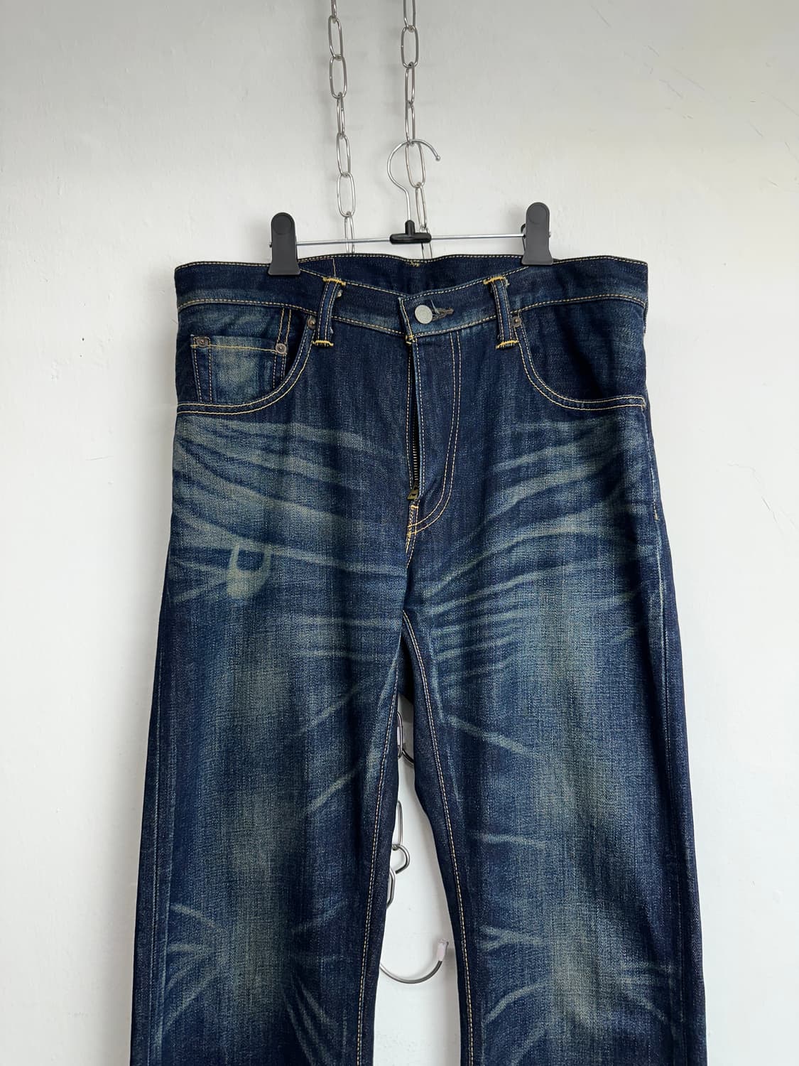 Levi’s 551 Premium Dark Indigo Denim Jea 상품이미지5