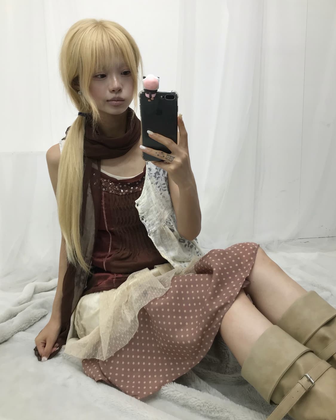 𝜗𝜚밀크티 소녀 하구미 페어리 코디 set 𝜗𝜚 상품이미지2