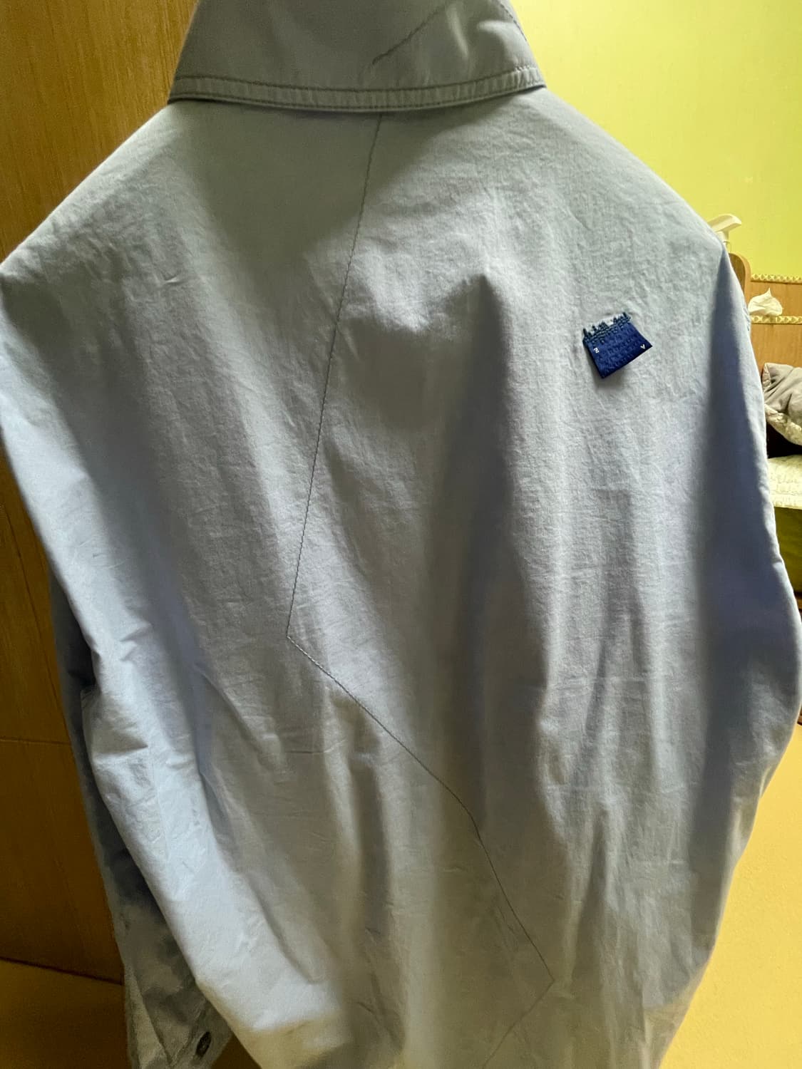 Zara x Ader Error Oversized Shirt SkyBlu 상품이미지2