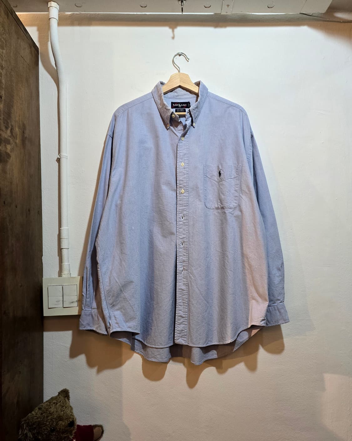 Polo BIG SHIRT 스카이 블루 (폴로 빅셔츠) 상품이미지1