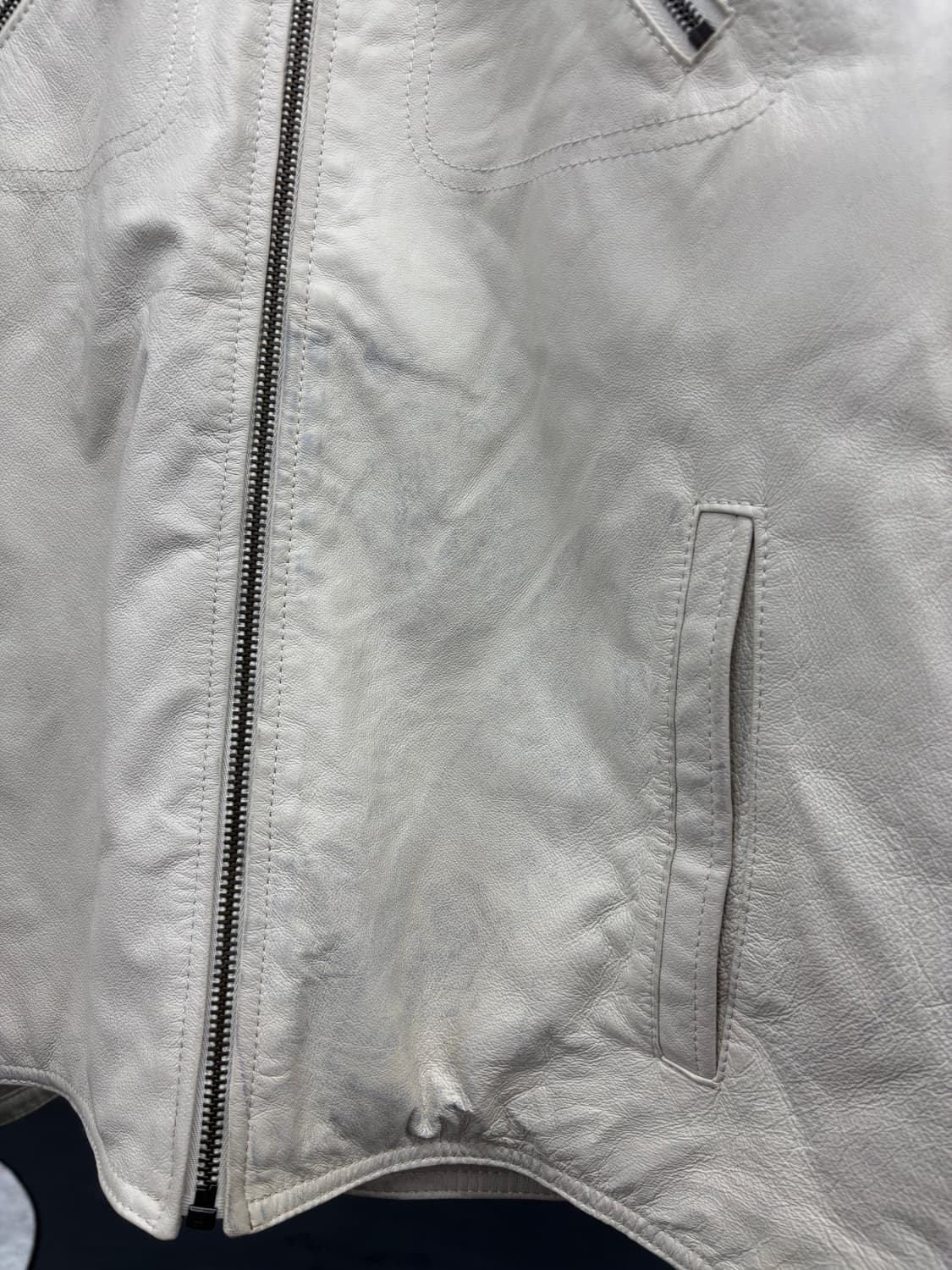 VTG Street Legal 사이드라인 레더 자켓 상품이미지7