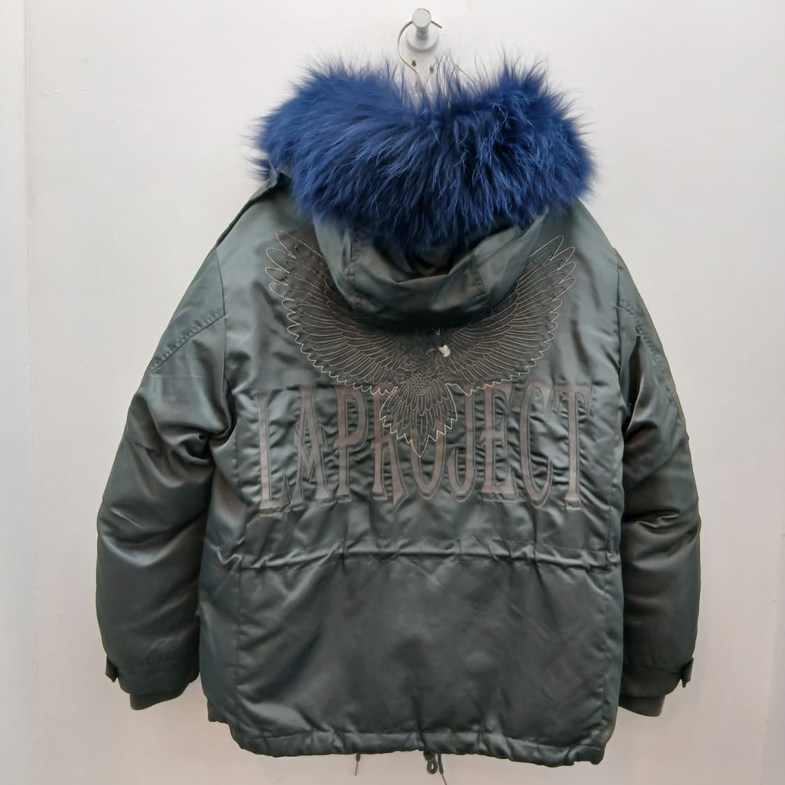 URBAN x LAP 덕다운 블루트리밍 야상 패딩 상품이미지5