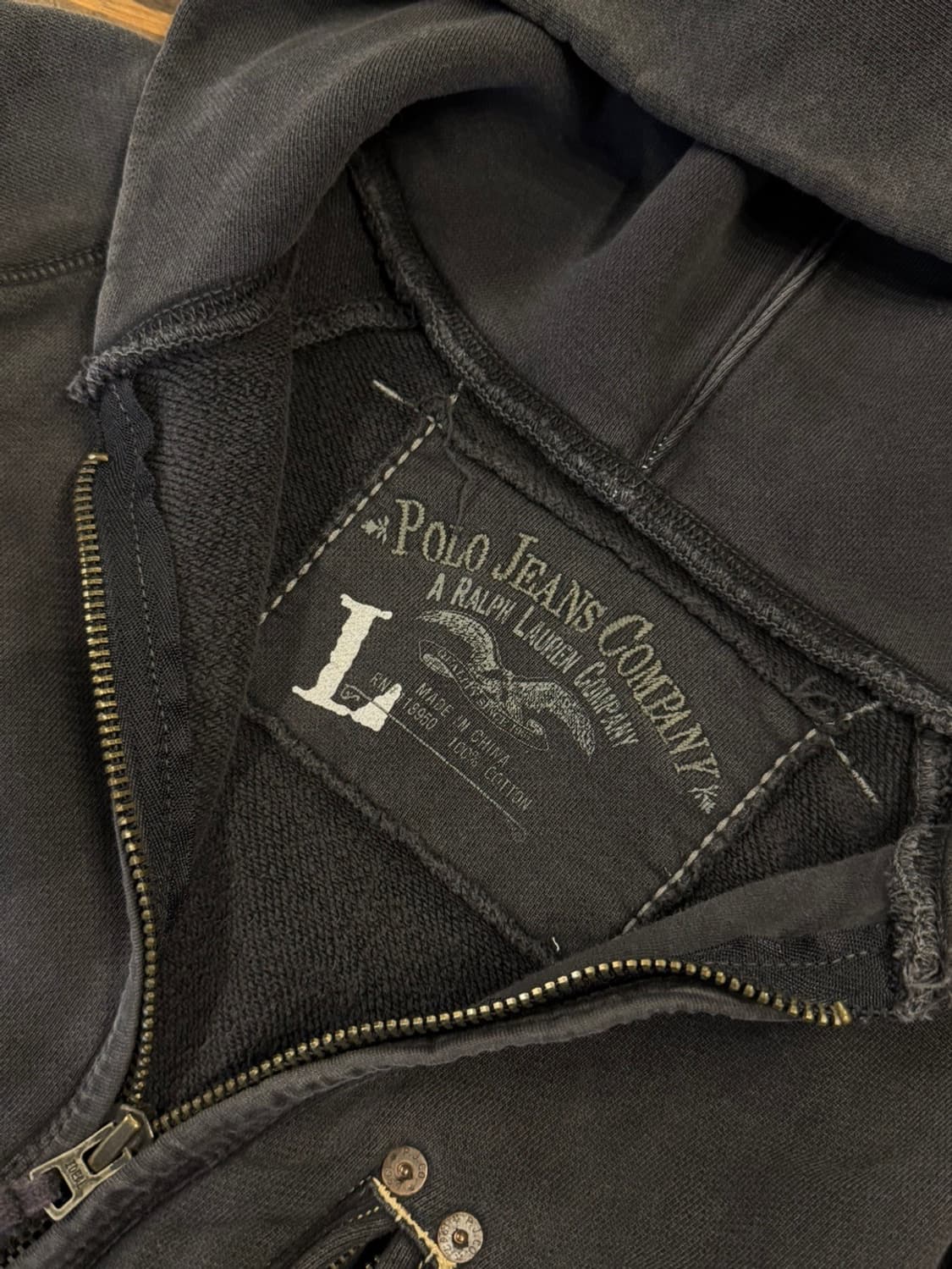 랄프로렌 데님앤서플라이 짚업 후드티 100 상품이미지9