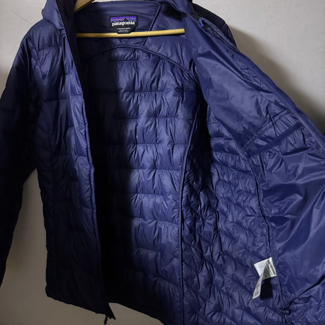 파타고니아 여성 마이크로 퍼프 후디 다운 L (여성 77정도) 상품이미지6