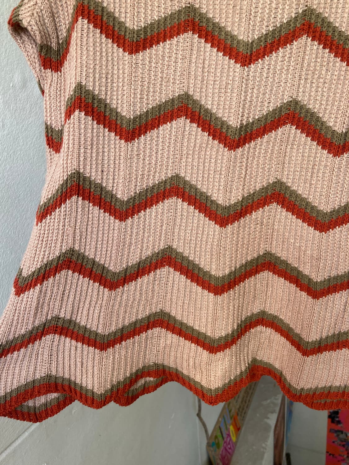 모리걸 울 믹스 지그재그 니트 상품이미지7