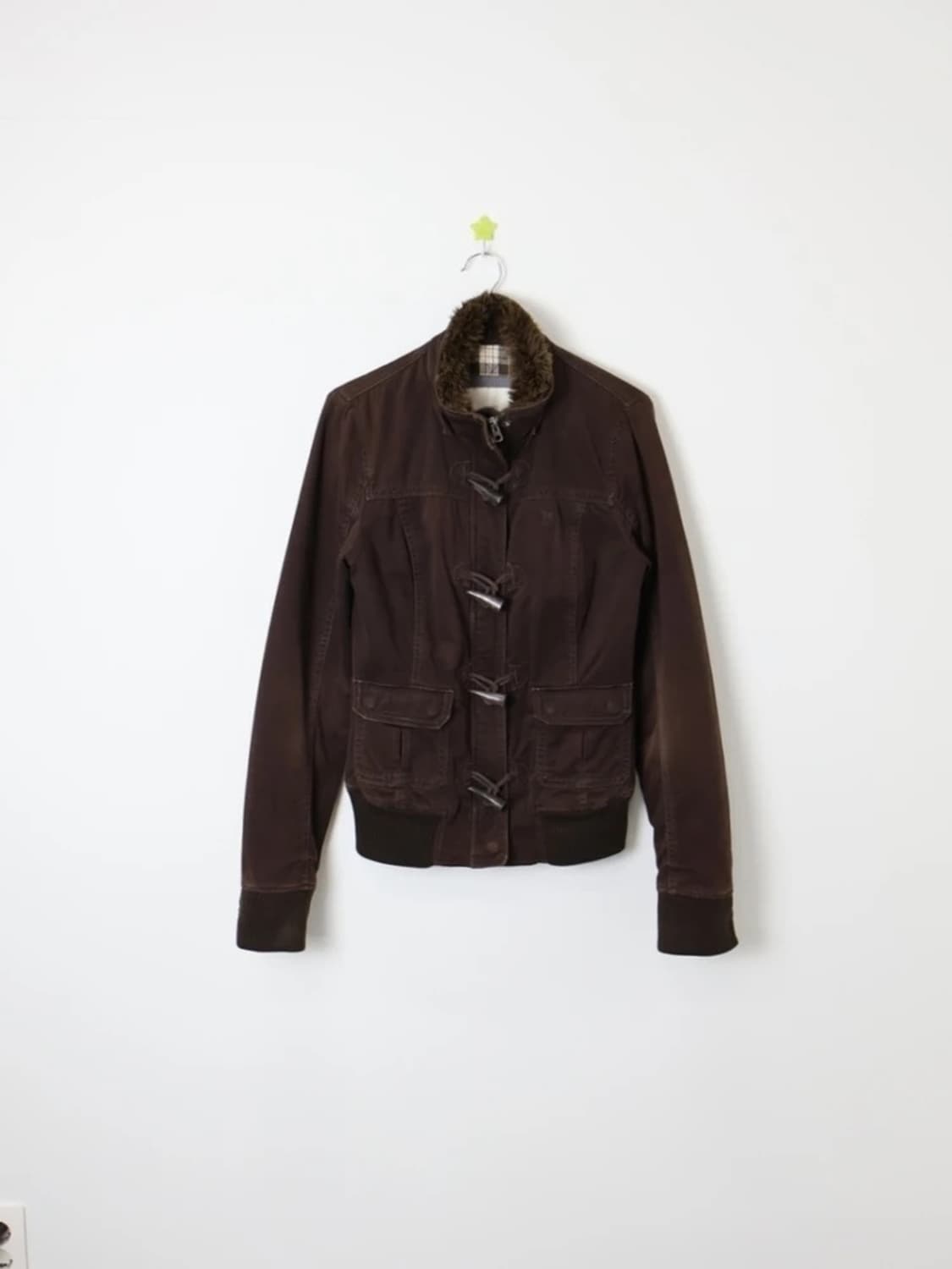 Abercrombie Toggle Fur Collar Jacket 상품이미지3