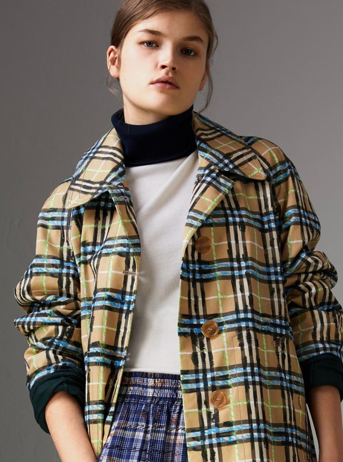 버버리 칼더브룩 트렌치 카 코트 상품이미지3