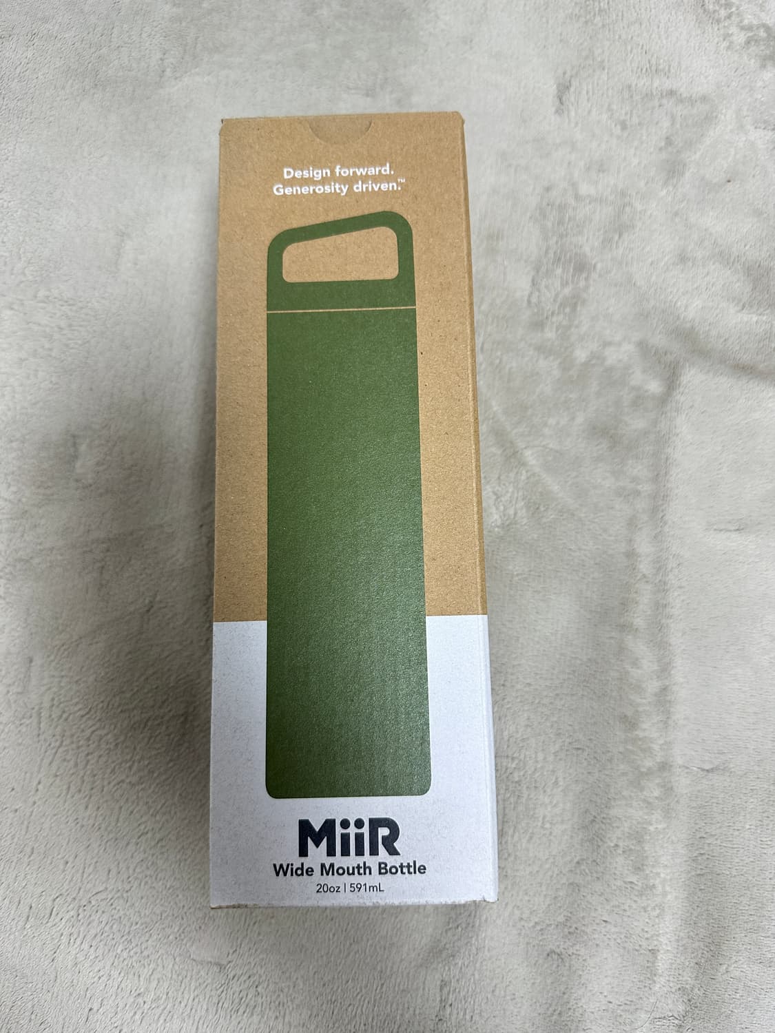 휴먼메이드 와이드 마우스 보틀 물병 올리브(한정판) 상품이미지2