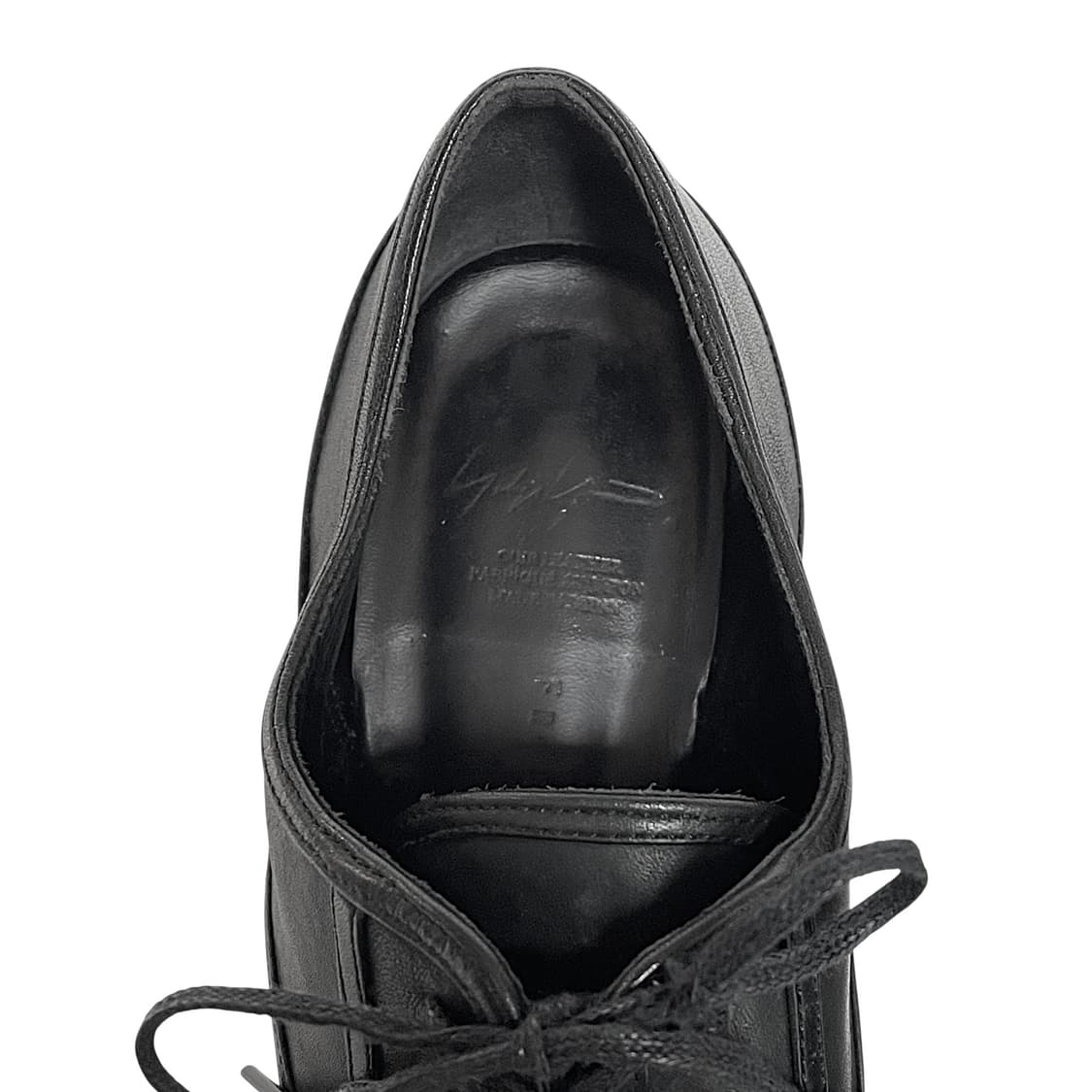 요지 야마모토 레이스업 커브드 힐 상품이미지5