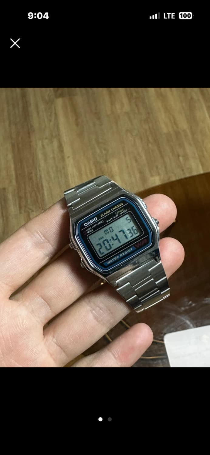 카시오 매탈시계 상품이미지1