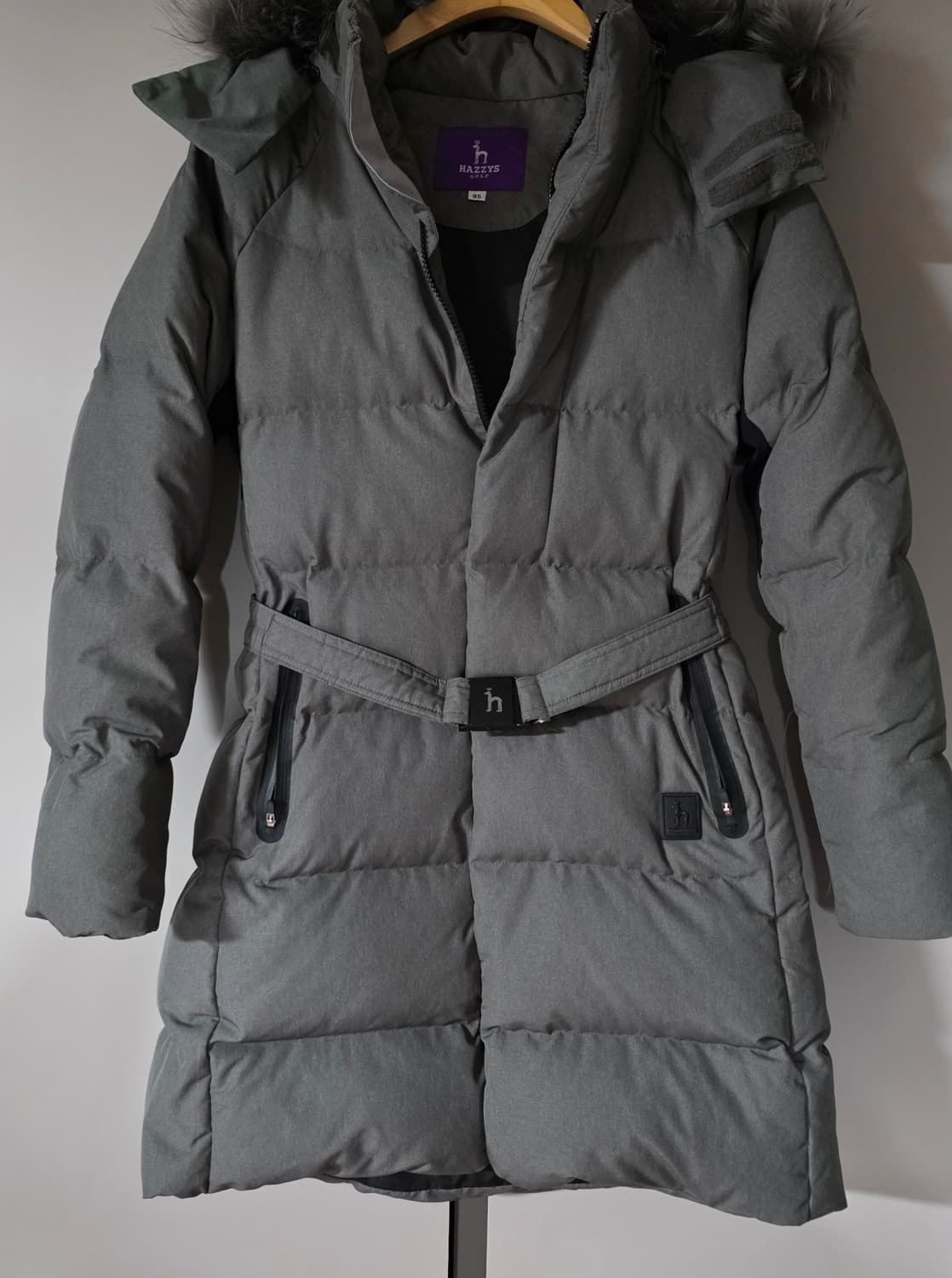 헤지스 골프 여성 덕다운 롱패딩. 싸이즈95 상품이미지1