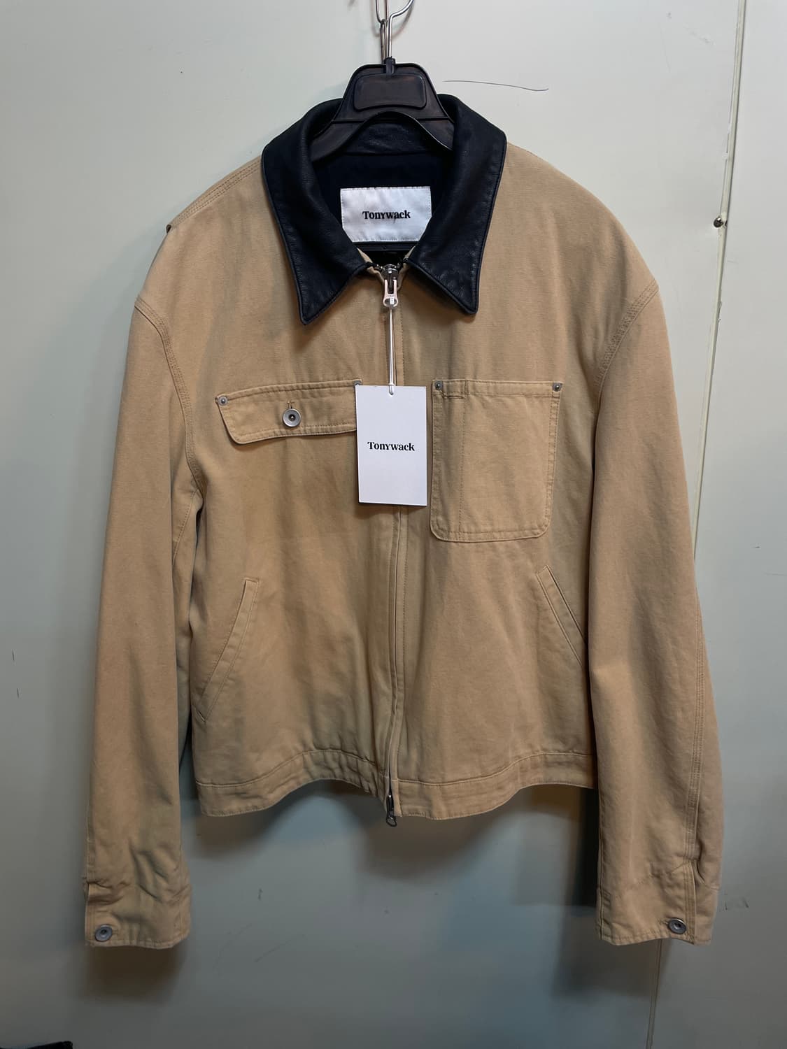 토니웩 레더카라 워크자켓 상품이미지1