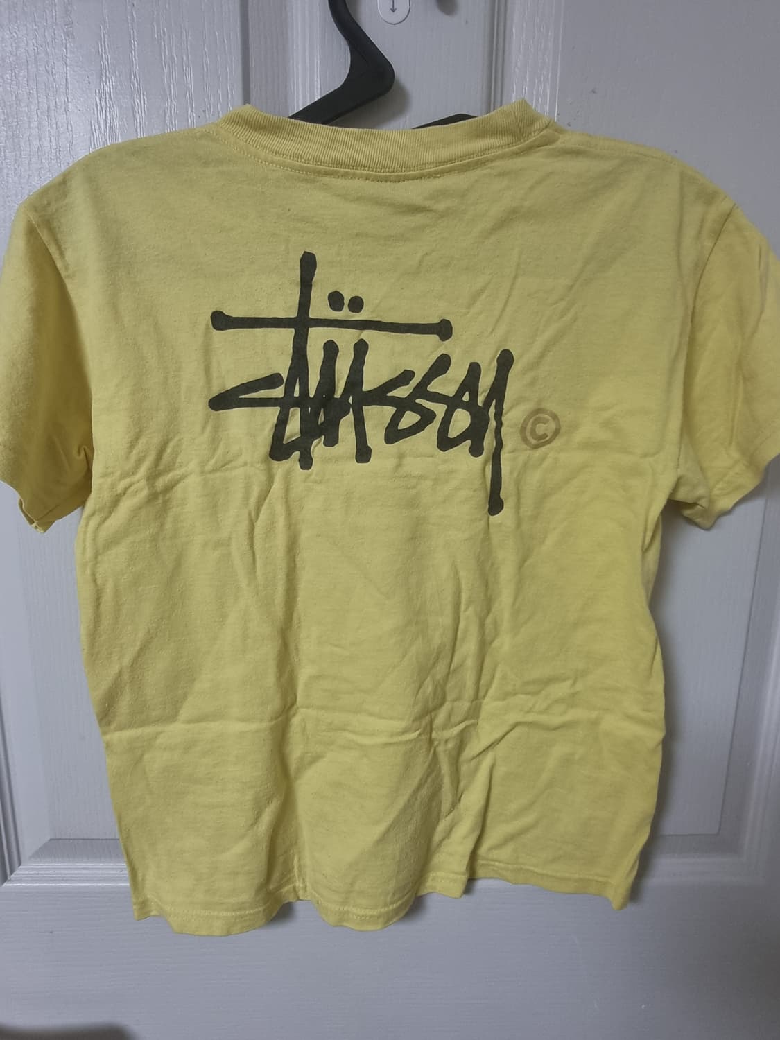 Stussy 라임컬러 여성반팔 L사이즈 상품이미지1