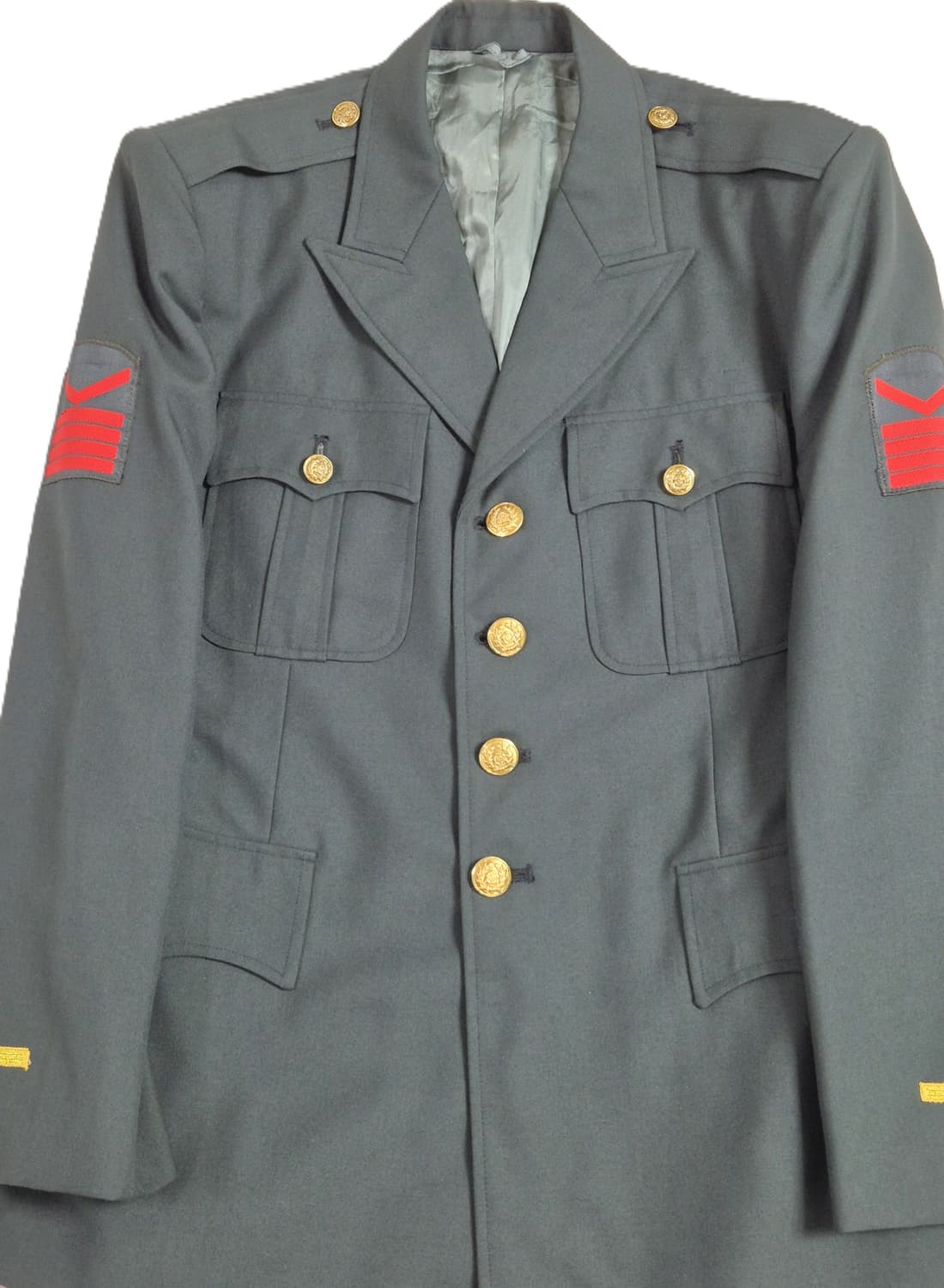 육군 구형 하사 정복 전투복 상의 자켓 (L) 상품이미지6