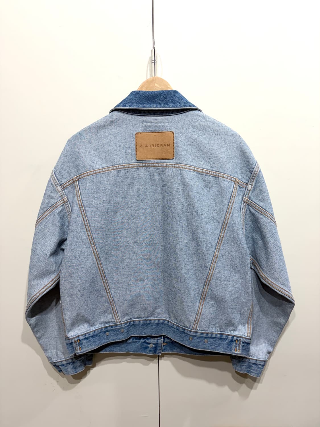 21AW 메종 마르지엘라 인사이드 아웃 리버서블 데님 자켓 상품이미지4